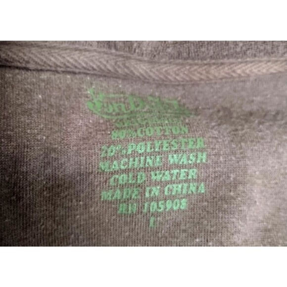 Vintage Von Dutch Womens Brown Velour Full Zip Hoodie and Lounge Pants L - Picture 8 of 8